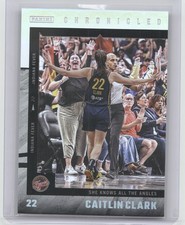 2025 Panini Caitlin Clark Chronicled #24 Caitlin Clark Holo