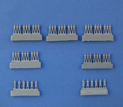 North Star Models 1:200 Kriegsmarine Winter Static Figures Set 2 NSA200502