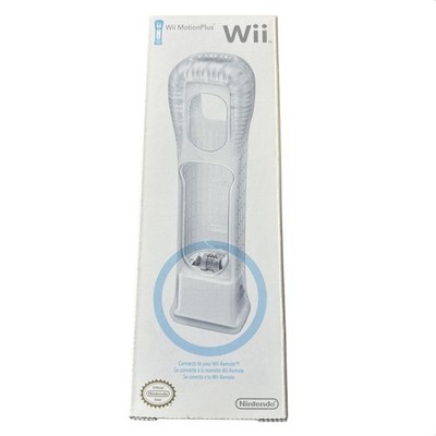 Wii Official Nintendo OEM Motion Plus Adapter w/ Sleeve Brand New Sealed