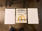 Original 1970 Mcdonalds instructional booklet and rare baseball cards X 2 — photo 2