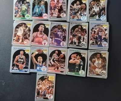 1989-90 NBA Hoops - Rookies/Lottery Picks Lot of 124 cards!!!