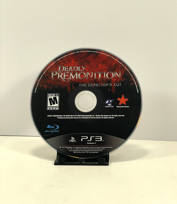 Deadly Premonition - Director's Cut (PlayStation 3, 2013) Disc Only *Tested*