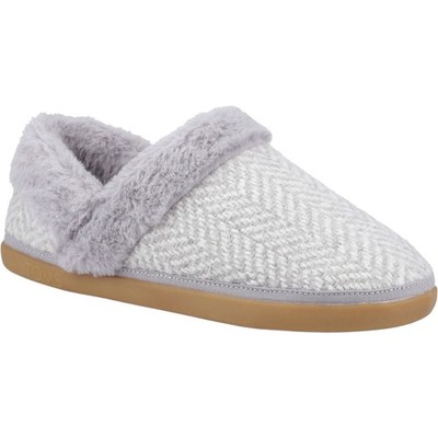 Toms Oslo Polyester Damen Hausschuhe nieselregengrau