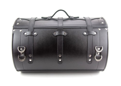 Motorcycle Roll Bag, PU Leather, Sissy Bar, Tool Bag, Baton Maxi - Bild 6 von 8