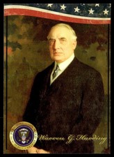 2018 POTUS Historic Autographs Warren G Harding  #29