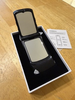 Mschf gsct flip phone mirror BLACK unreleased, NEW