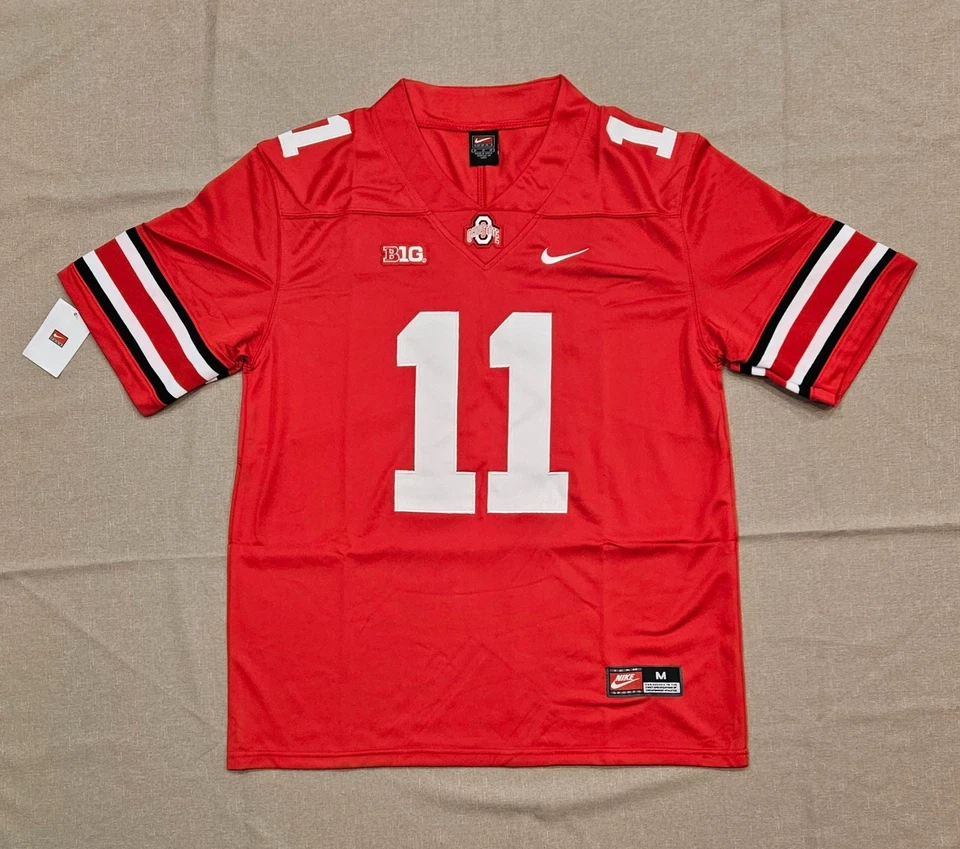 ¡Camisetas LEGENDS Ohio State Buckeye! Olave Smith-Njigba Harrison Jr. Wilson Bosa Foto 4 de 4