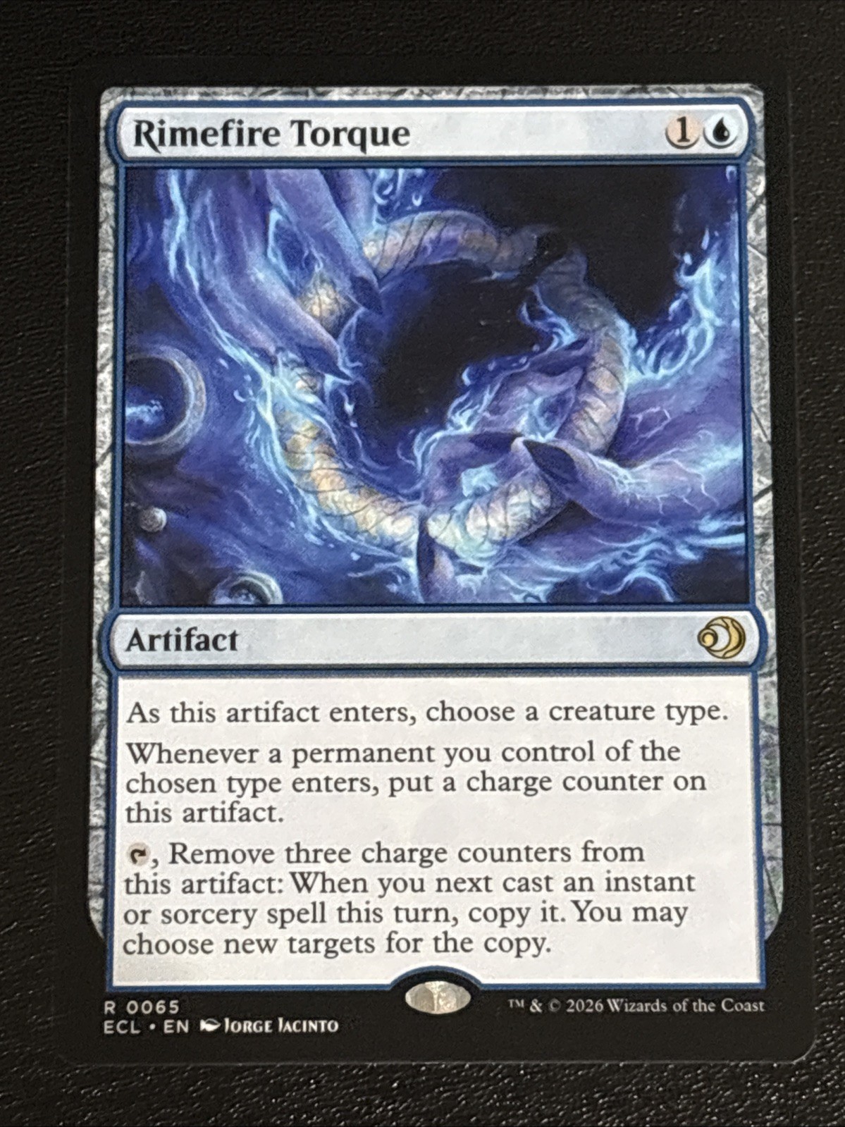 MTG Lorwyn Eclipsed Rimefire Torque 0065 NM Rare