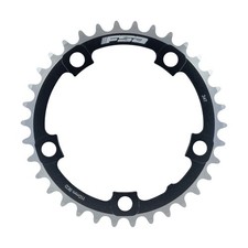 FSA Unisex's Pro Road N10/11 110BCD V14 Chainring-Black, 110 x 34t