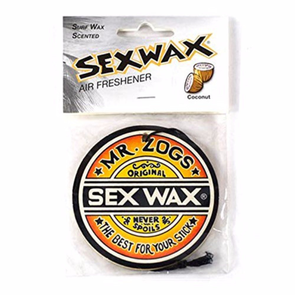 Mr Zog's Sex Wax Coconut Air Freshener 3 Inch Deodorizer for Home Car Office