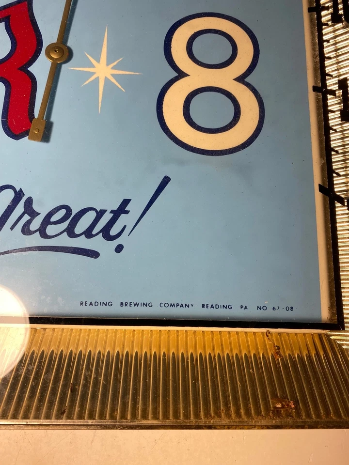 Vintage PR8 Beer Thermometer Reading Brewing Company Pennsylvania PR*8 - Image 4 of 4