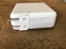 Genuine OEM 61W USB C Adapter Charger for Apple MacBook PRO 13"A1718  Cable NEW