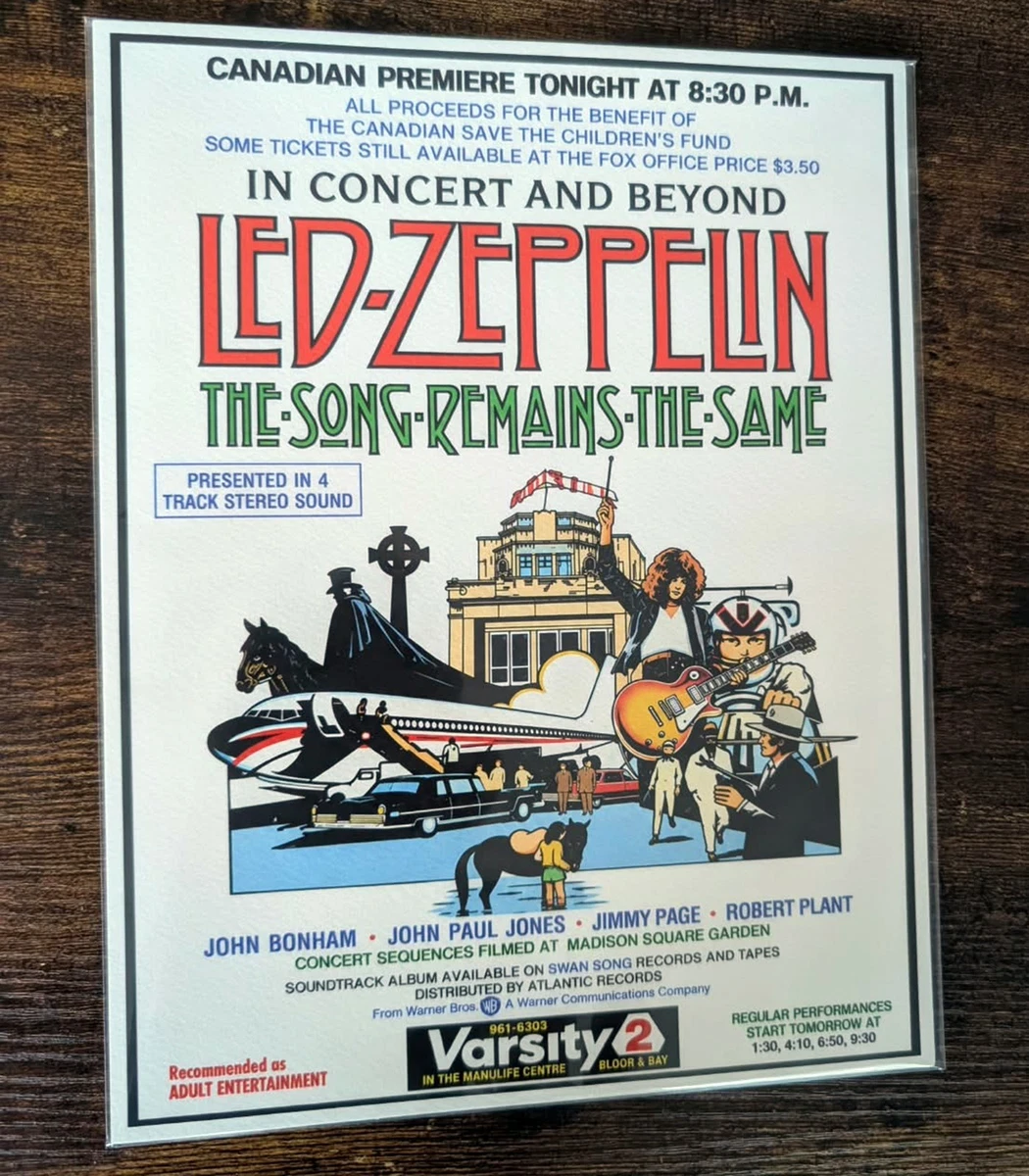 カヴァーデル ペイジ　ツェッペリン　ホワイトスネイク　ポスター　未使用新品 25+ Led Zeppelin Memorabilia for sale | Updated Oct 2026