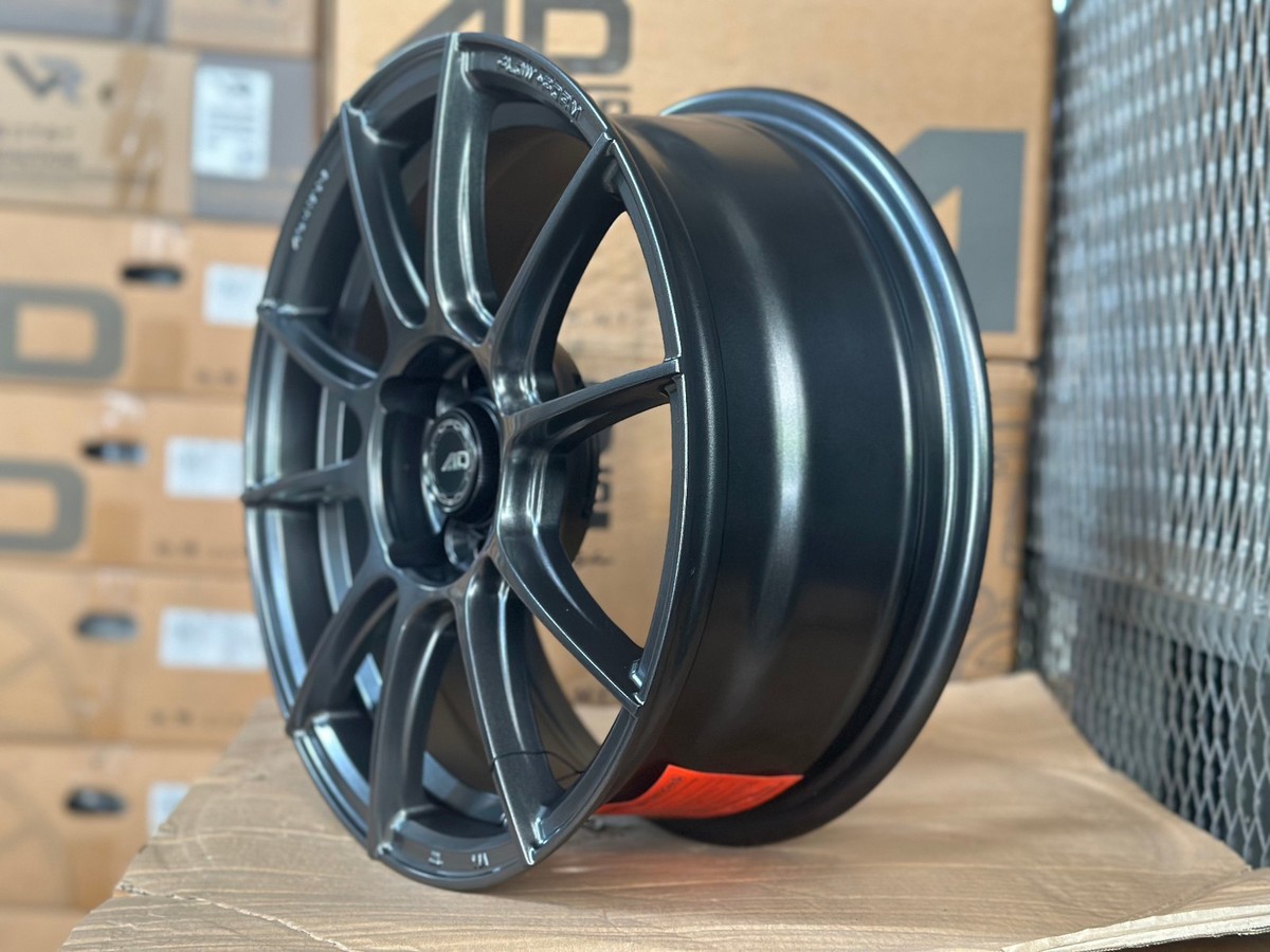 New 15x6.5 ET35 AD WHEEL AD-F154 Matt DGM (4 Wheel) 4x100 fit