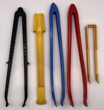 Vintage Darkroom Tongs, Yankee, FR Corp, Lot of Five