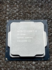 Intel Core I5 9500 SRF4B 9M Cache Processor 3.00 GHz Tested Working Read Ds