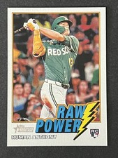 2026 Topps Heritage - Raw Power Roman Anthony #RP-RA (RC) Boston Red Sox