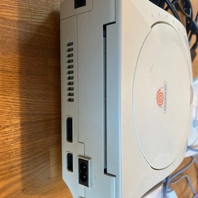 SEGA Dreamcast console with AV cable