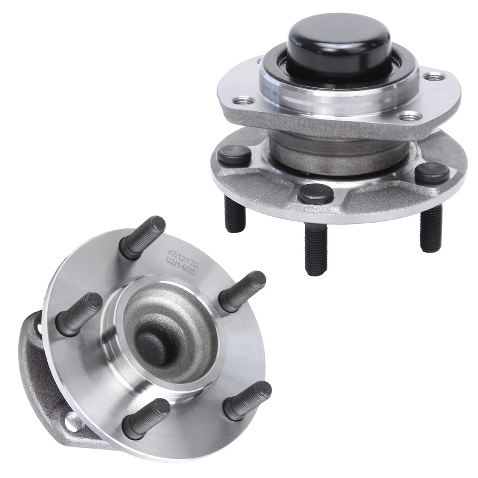 Kit de buje de cojinete de rueda delantera trasera para Dodge Grand Caravan 2004 2005 2006 2007 tracción delantera Foto 4 de 4