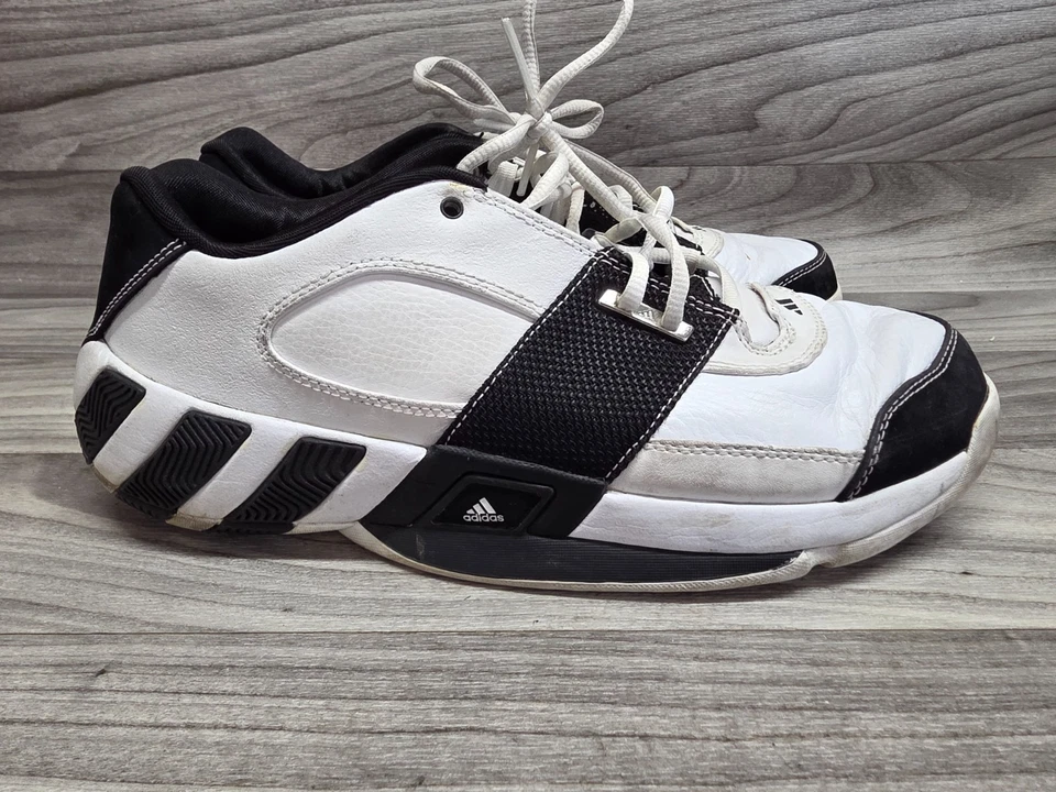 Adidas Gil Zero Blanco Negro Hombre Talla 11 Arenas Zapatos Foto 4 de 4