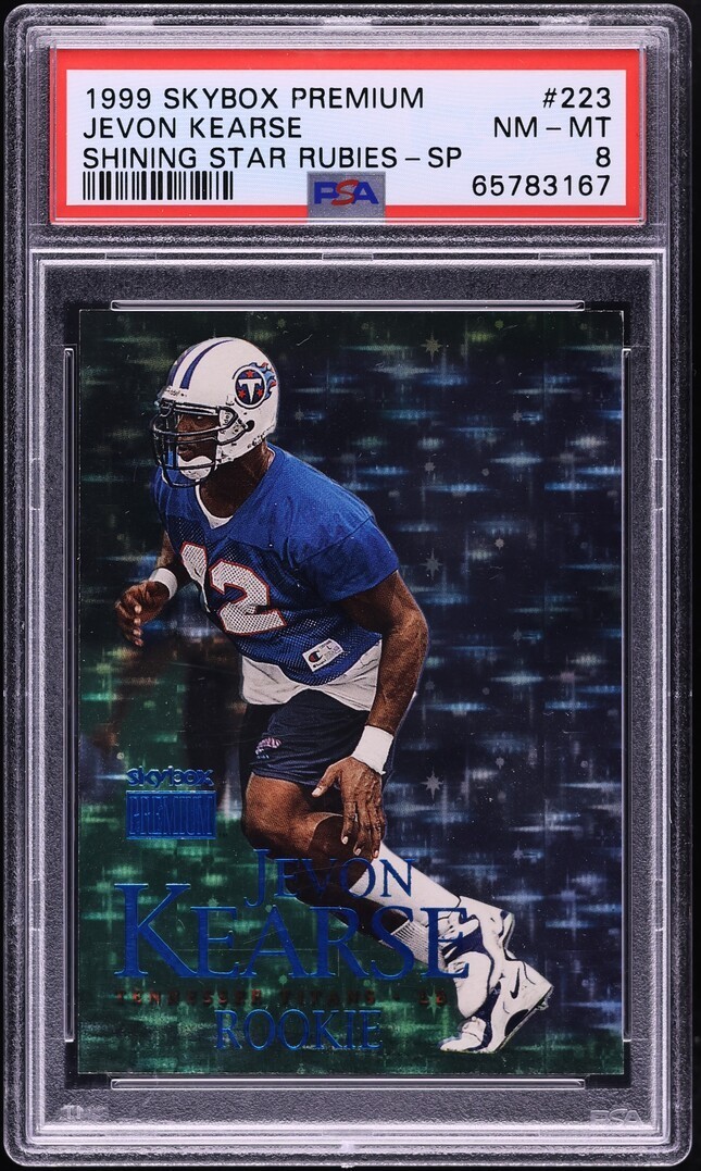 Jevon Kearse Skybox Premium #223 Shining Star Rubies