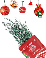 Ornament Hooks   Essential Christmas Tree Decorating Hangers Great Xmas Ornament