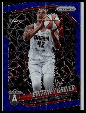 2025 Panini Prizm WNBA #46 Brittney Griner Blue Velocity Prizms