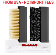 GOTO Shoe Cleaning Brush Set, Soft Hard Bristle Shoe Brush for Sneakers, Boots