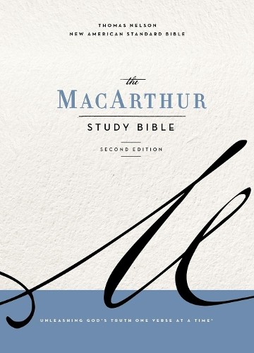 NASB, MacArthur Study Bible, Gray Hardcover, 1995 Text, Comfo... - 9780785230304
