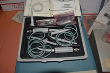 Twin (2) HP 10004A oscilloscope Probe(s) 10:1 10M 10pF case+instructions Tested