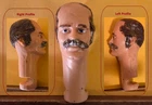 Custom Moustache replacement head for replacement Marx Johnny West repair M