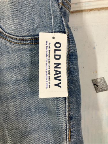 Old Navy Jeggings Mid Rise Adjustable Waist Womens Size 10S Blue Stretch Denim - Picture 4 of 11