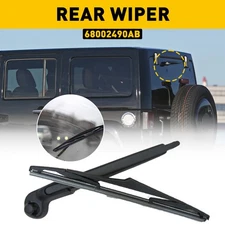 Rear Wiper Blade Arm Set For Jeep (2007-2016) Wrangler JK Wrangler # 68002490AB