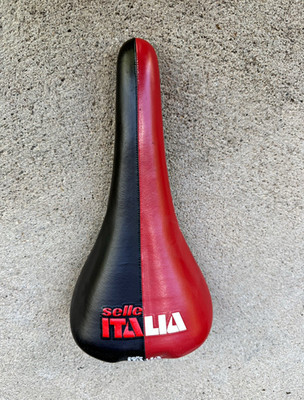 Selle Italia Flite Titanium Racing Road Bike Saddle/Seat Red/Black