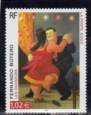 FRAZNCE ANNEE 2002 N° 3482  FERNANDO BOTERO  ** LUXE