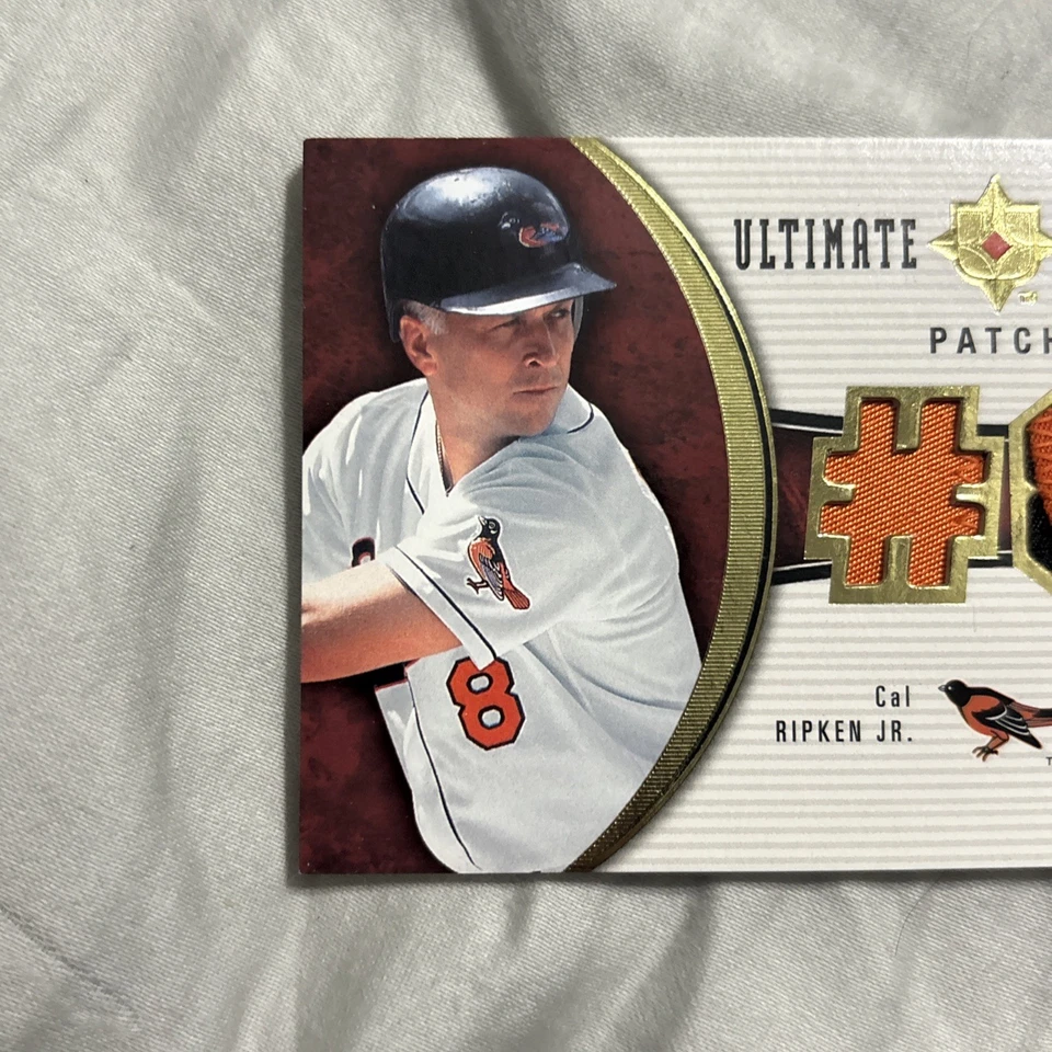 2006 UD Ultimate Numbers Cal Ripken Jr Patch /35 Jersey Orioles - Image 3 of 4