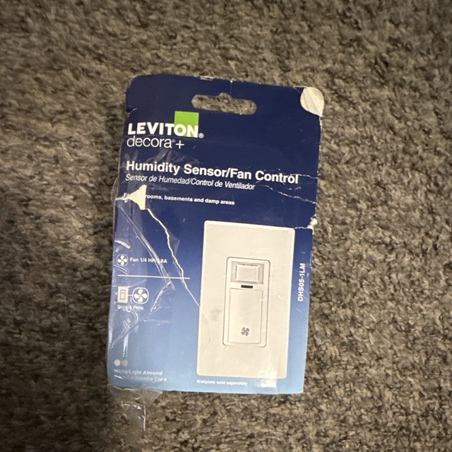Leviton DHS05-1LW Humidity Sensor Switch