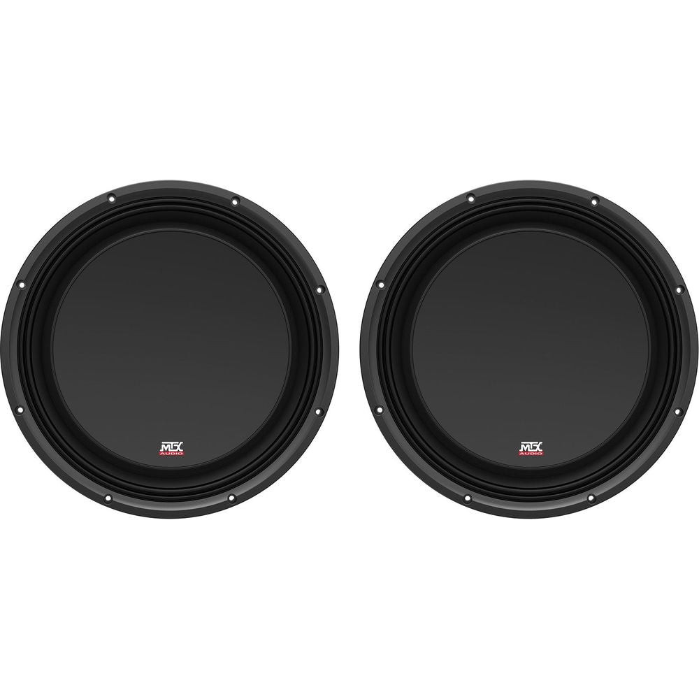 2 MTX 3512-04S 12 1200-ваттных автомобильных сабвуферов Slim Subs SVC мощностью 4 Ом 35190₽