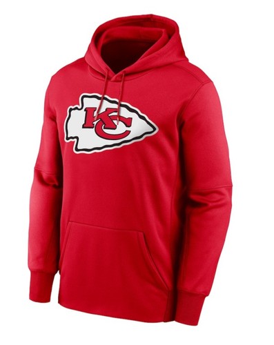 Nike Kansas City Chiefs roter Hoodie Sweatshirt Herren Large Patrick Mahomes 15 neu ohne Etikett - Bild 2 von 8