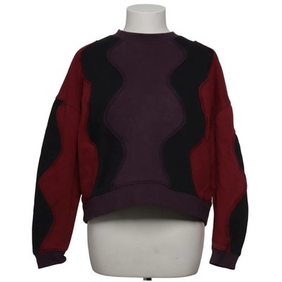 WRSTBHVR Studio, Sweatshirt, Größe: XS, Rot/Schwarz/Lila, Baumwolle #gzN