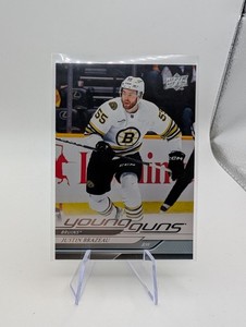 2024-25 Upper Deck Young Guns Justin Brazeau Rookie #222 Boston Bruins