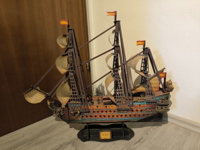 San Felipe aus Schaumstoffkarton CubicFun (L=65cm,B=18cm,H=56cm Herst.Ang.)