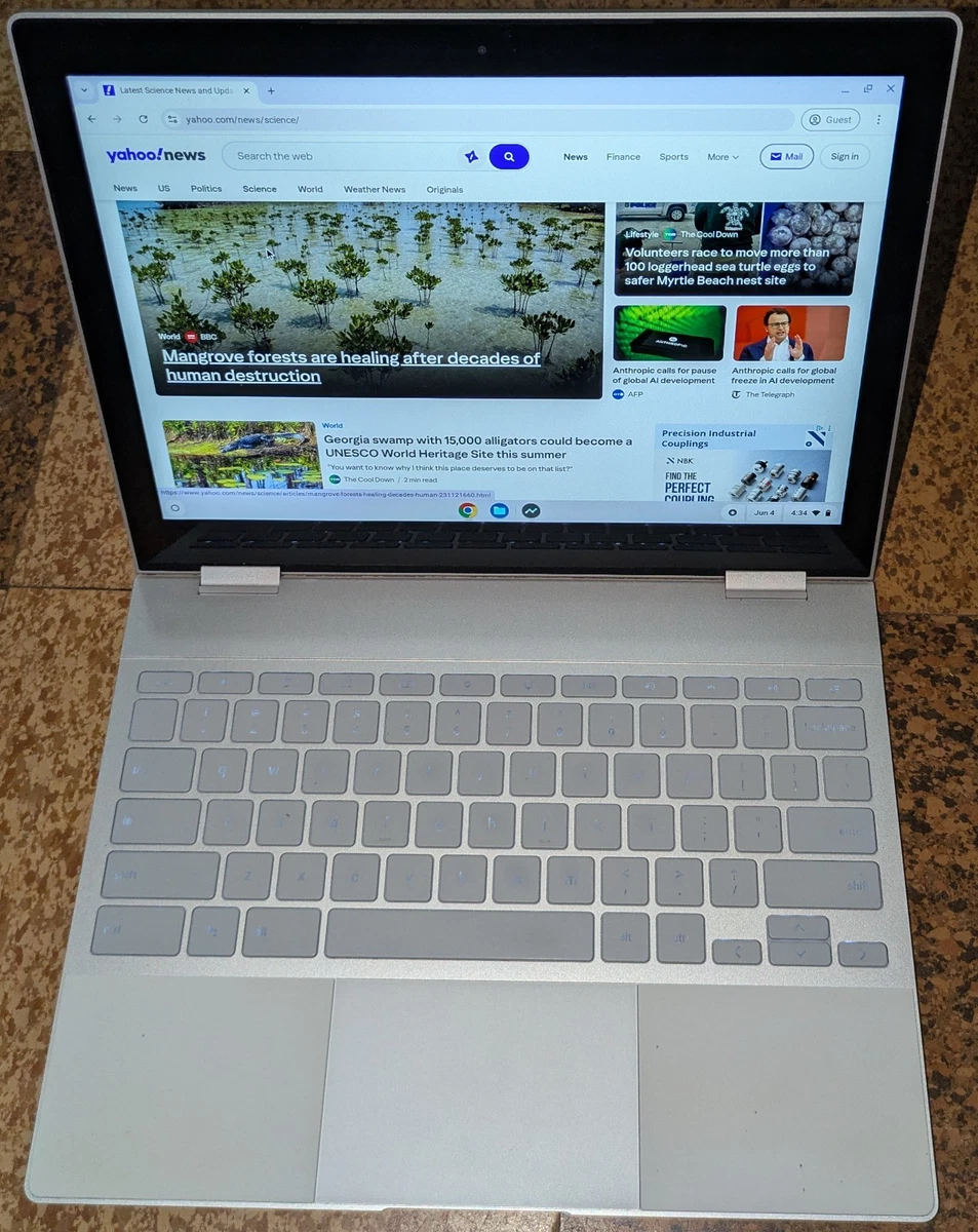 Google Pixelbook Chrome OS PC Laptops & Netbooks 128 GB SSD