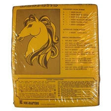 Rug Crafters Stallion 2x3 Pattern Tufting Latch Hook Canvas Rug Wall Hanging