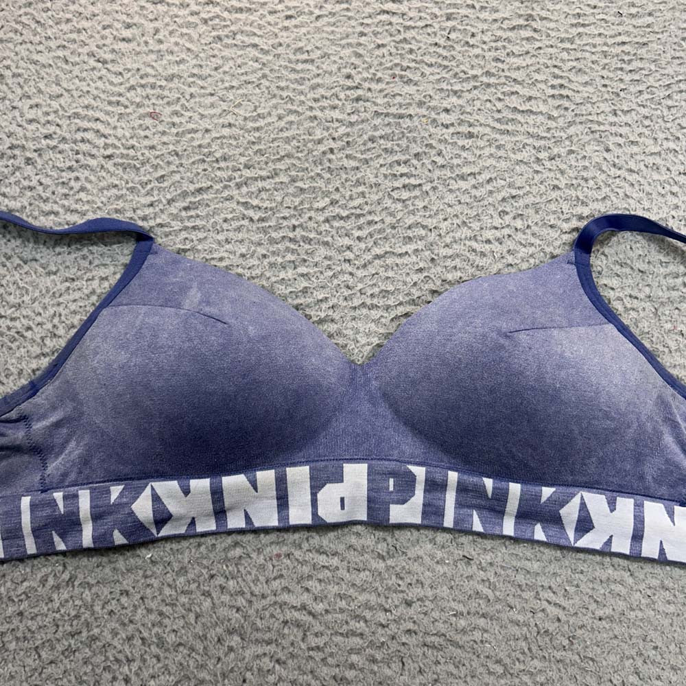 Pink Bra L T-Shirt Bra Cool & Comfy Spellout