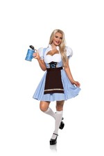 Oktoberfest Beer Girl Adult Costume  Large