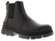 Caterpillar Unisex Smart Boots Chunky Sole Caterpillar Unisex Pull On black UK S