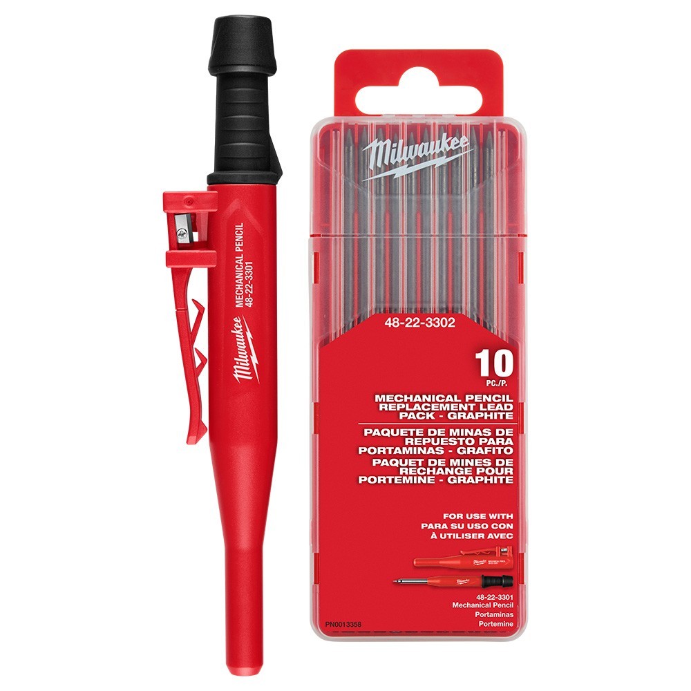 Milwaukee 48-22-3301 Mechanical Pencil with Lead Pack