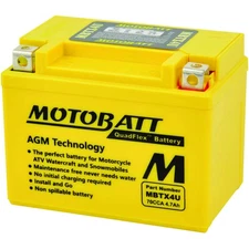 Motobatt Battery For KTM XC XC-W EXC-F 300cc 11-13 YB4L-B YT4L-BS YTX4L-BS