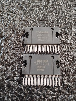 TA8273H Toshiba 47 W BTL X 4 Ch Power Amplifier Qty-2 See Data Sheets